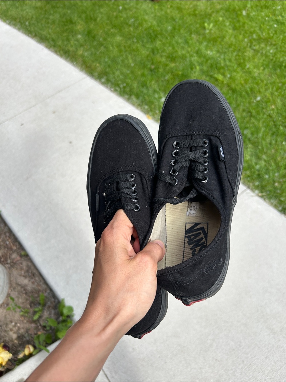 Vans Authentic Canvas Sneakers - Black